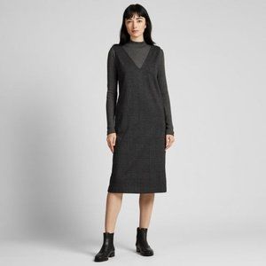 New Uniqlo Check Dress Jumper Skirt